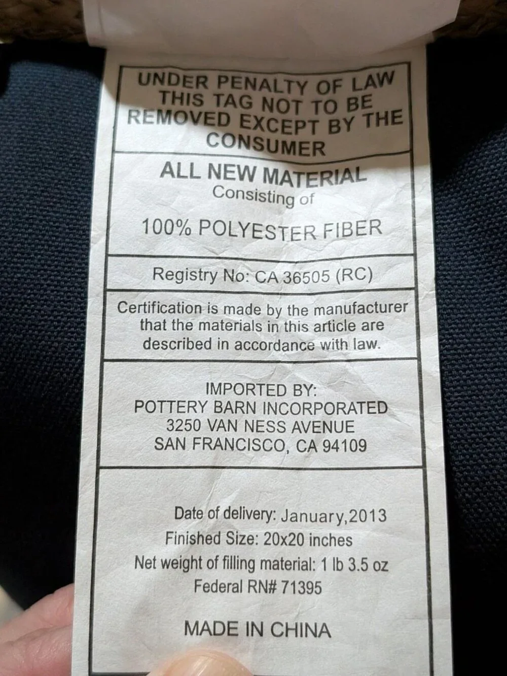 NWT Pottery Barn Accents 20